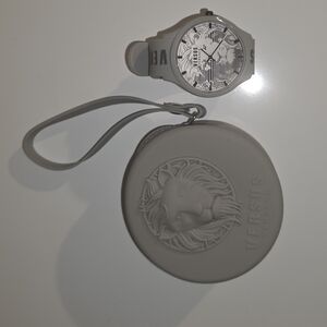 Versus Versace Silver and Gray Watch